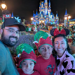 Luciana Collado and Kennith Núñez